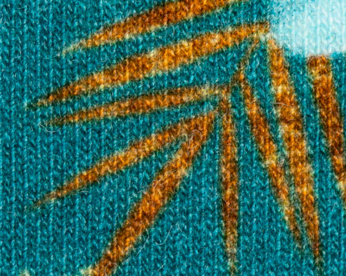 cotton print knitting fabric